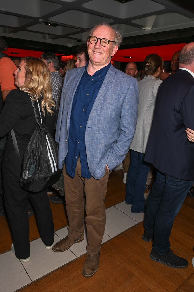 Georgia is the daughter of actor Peter Davison, who played the fifth doctor in Doctor Who in the 1980s (pictured in 2024)