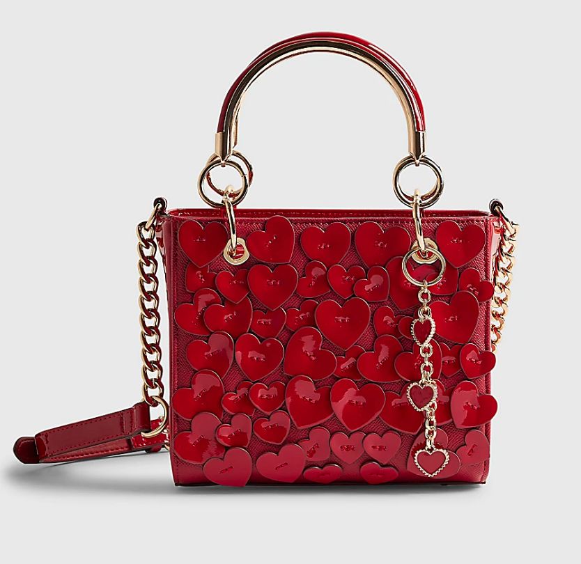 River Island Heart Bag
