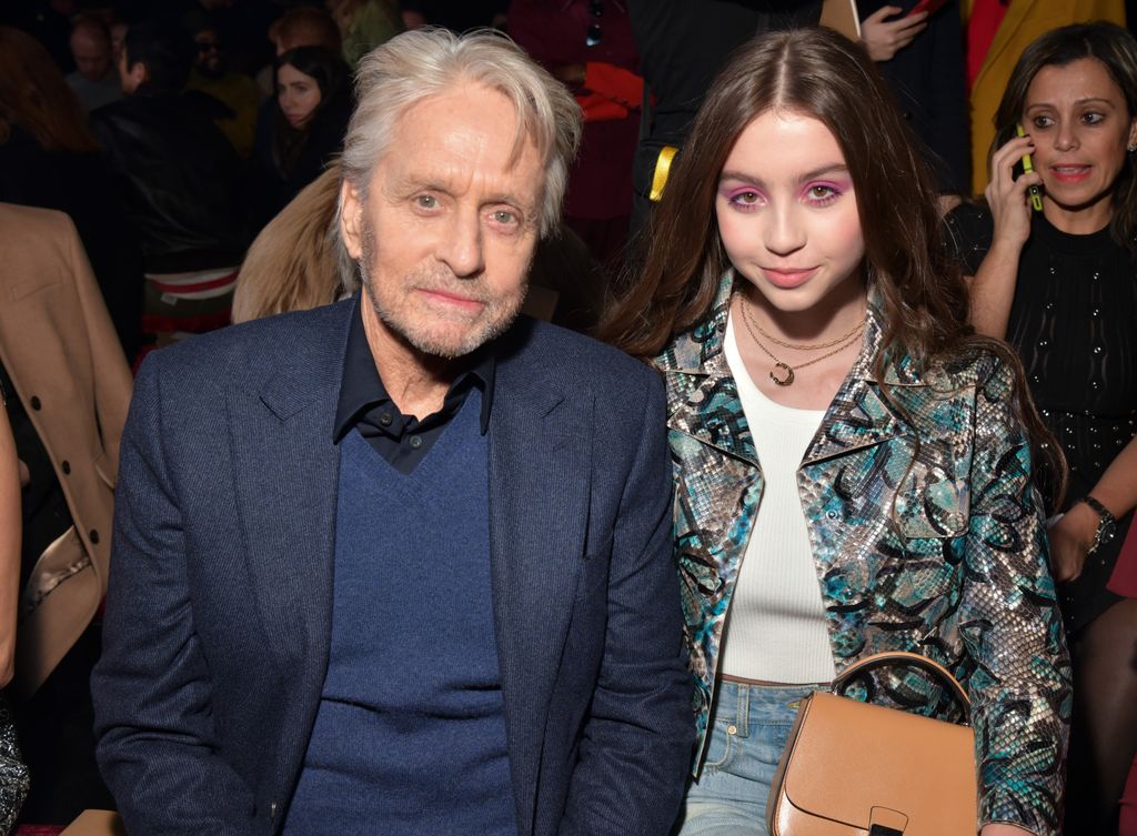 Michael Douglas and Carys Zeta-Douglas 
