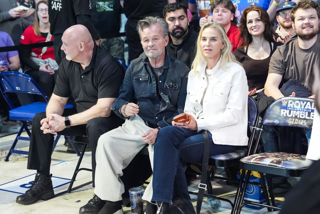 John Mellencamp and Kristin Kehrberg at Royal Rumble