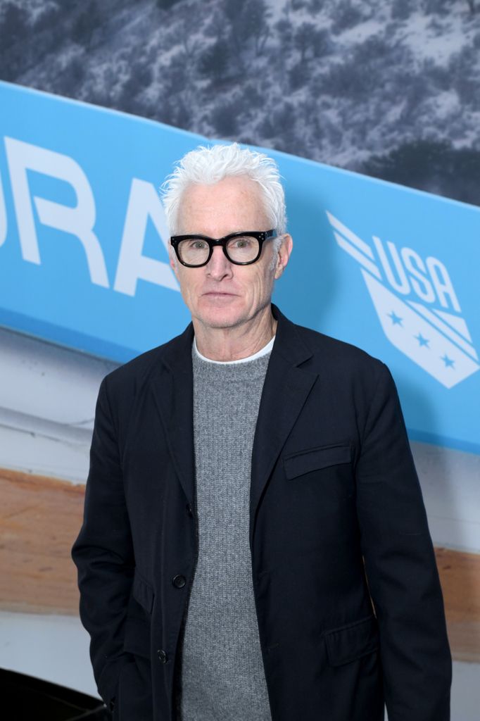 John made a rare appearance