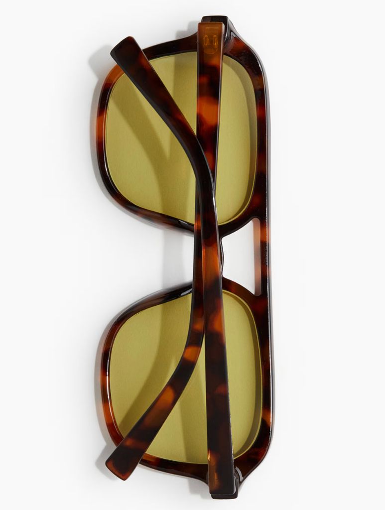 H&M Yellow Tinted Sunglasses