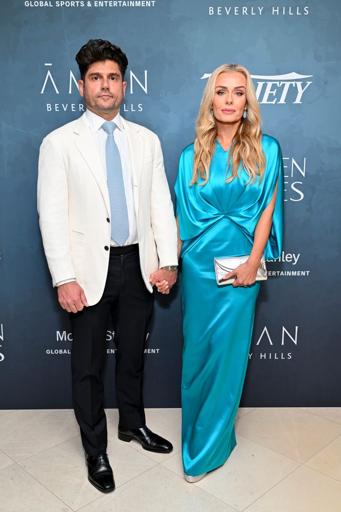 Andrew Levitas and Katherine Jenkins at Variety & Golden Globes Pre-Golden Globes Party,