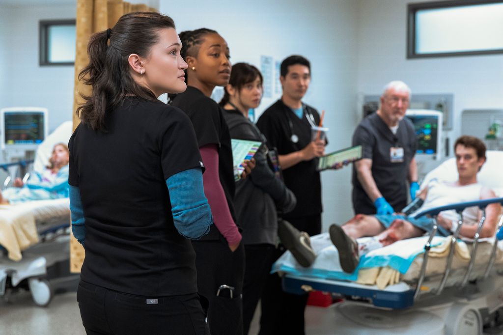 Shen and Ellis pass the torch to the day shift. (Warrick Page/MAX)