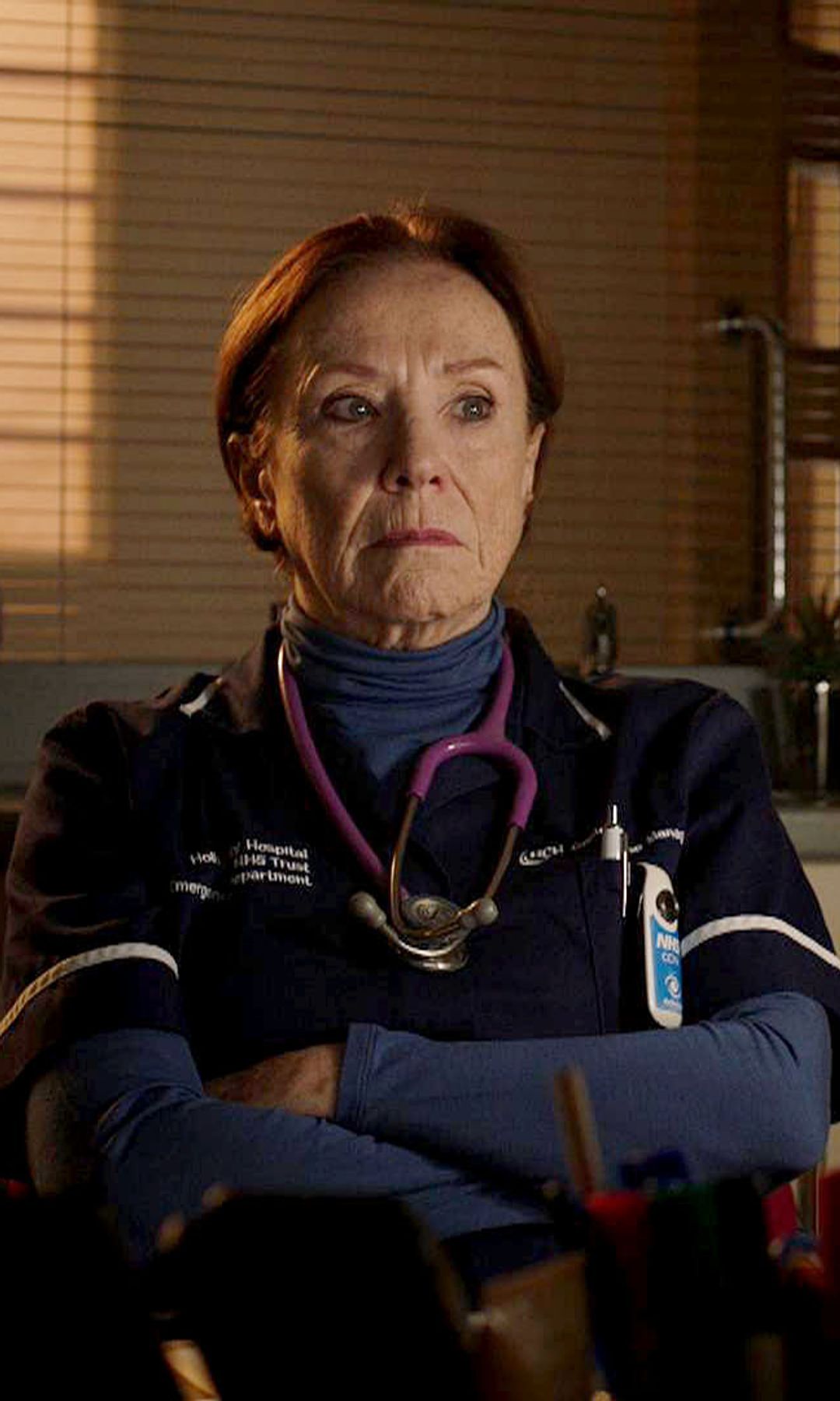 Still image of Melanie Hill in Casualty