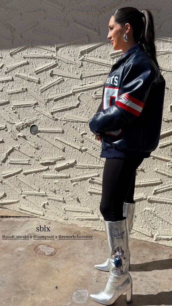 Parker Henry at the Super Bowl