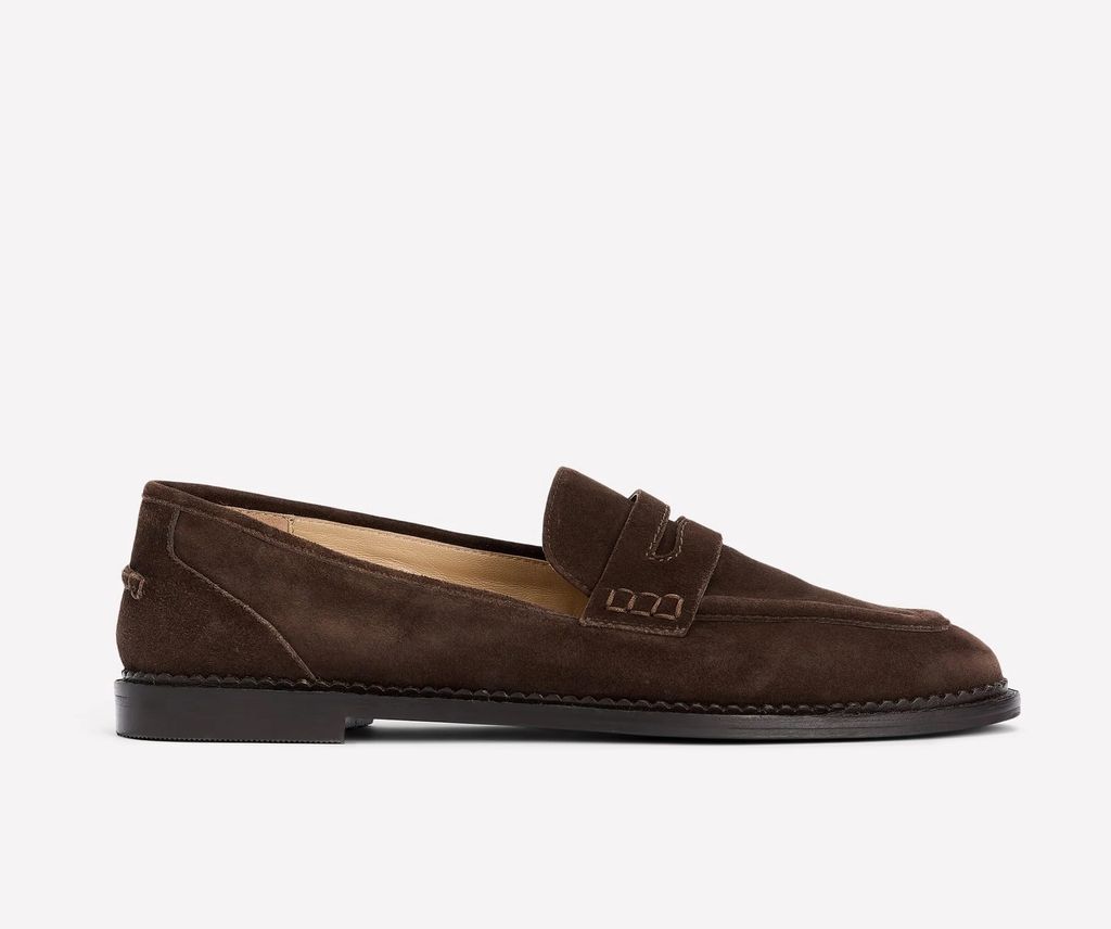 Boden suede loafers