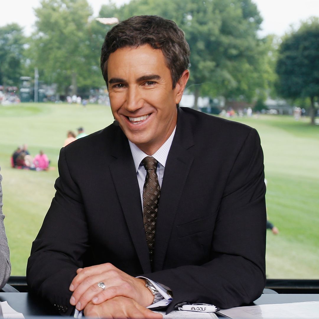 Jusy Rankin (L) and  Terry Gannon of Golf Channel report the play during the third round of the Wegmans LPGA Championship at Monroe Golf Club on August 16, 2014 in Pittsford, New York.