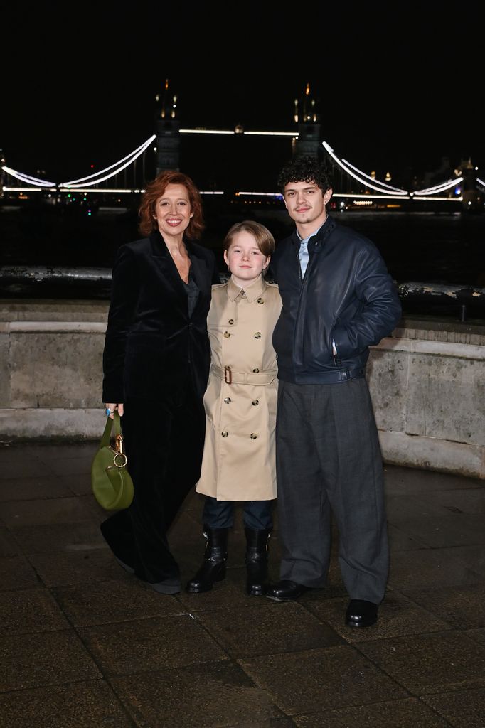 Katy Cavanagh, Jacobi Jupe and Noah Jupe