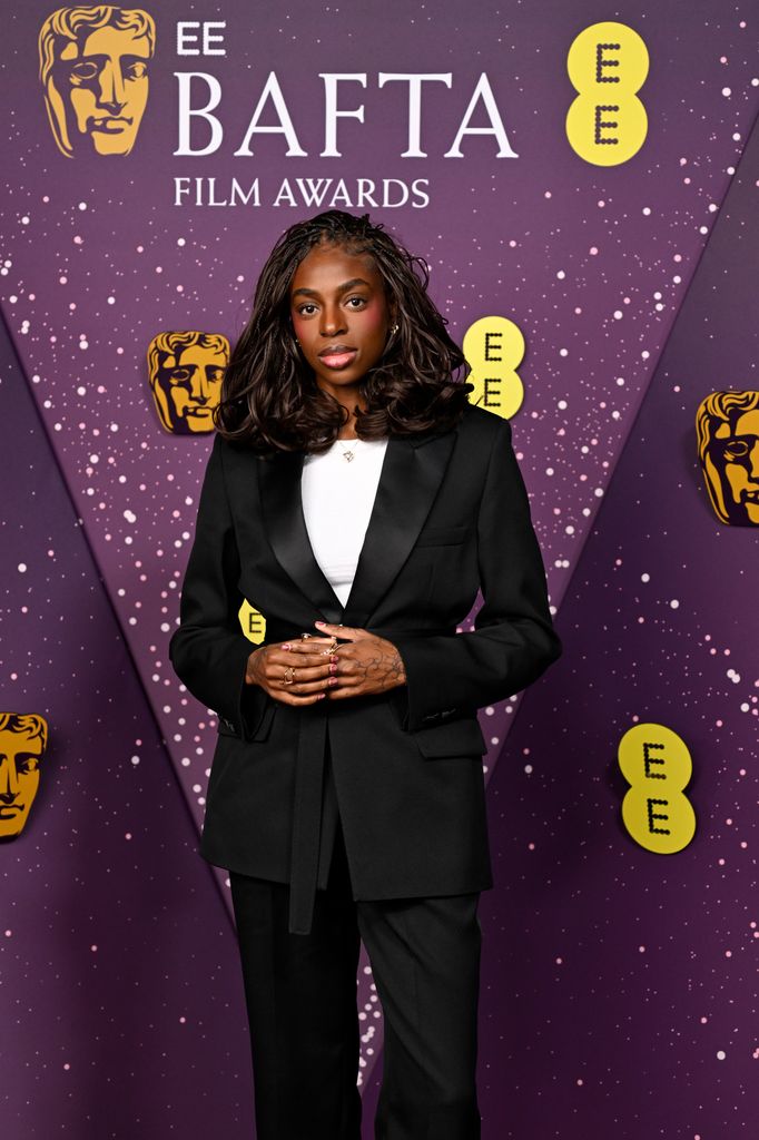 Cat Burns attends the EE BAFTA Film Awards 2026 at The Royal Festival Hall on February 22, 2026 in London, England. (Photo by Gareth Cattermole/BAFTA/Getty Images for BAFTA)