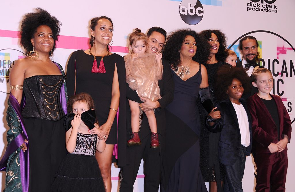 diana ross children grandchildren