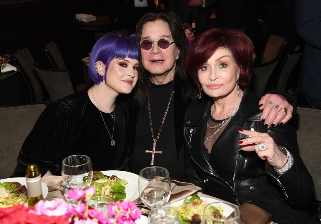 Kelly Osbourne, Ozzy Osbourne, and Sharon Osbourne