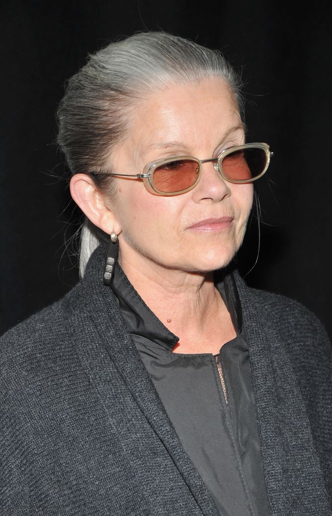Genevieve Bujold arriving at the Film Critics Association Awards
