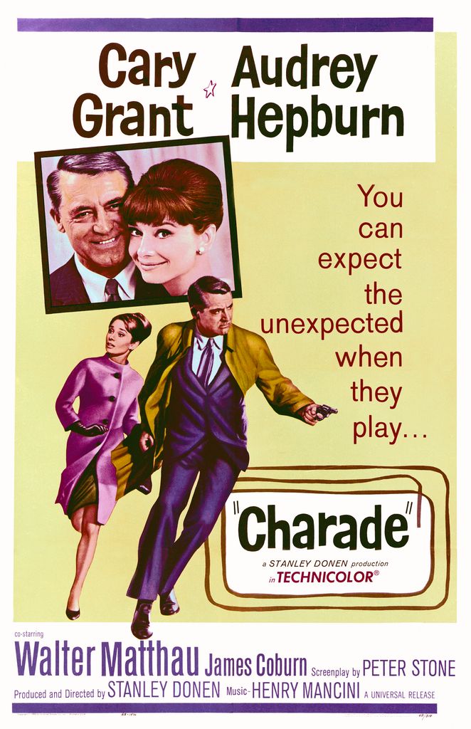 cary grant audrey hepburn charade