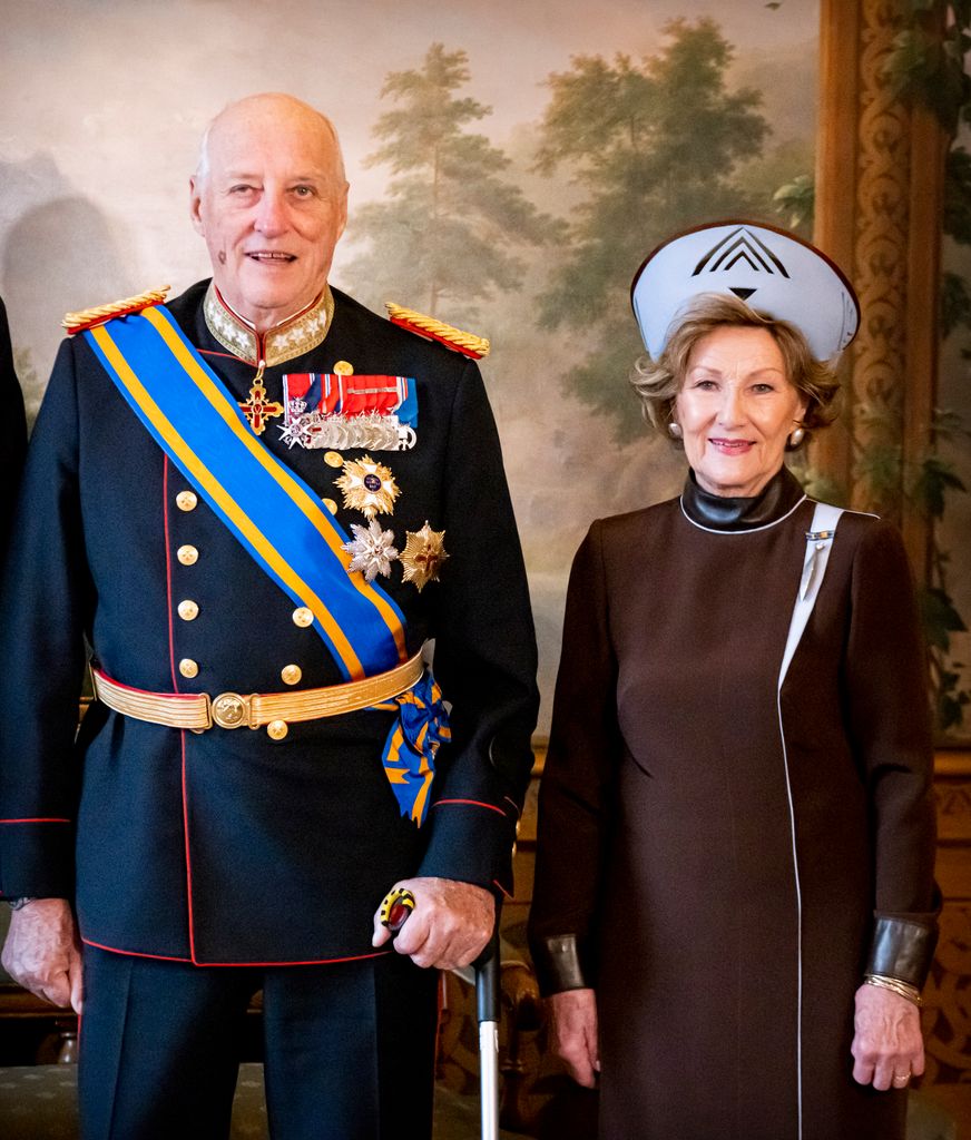 King Harald and Queen Sonja in 2021