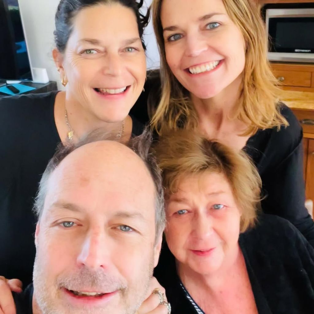 Savannah Guthrie with her mom and siblings 