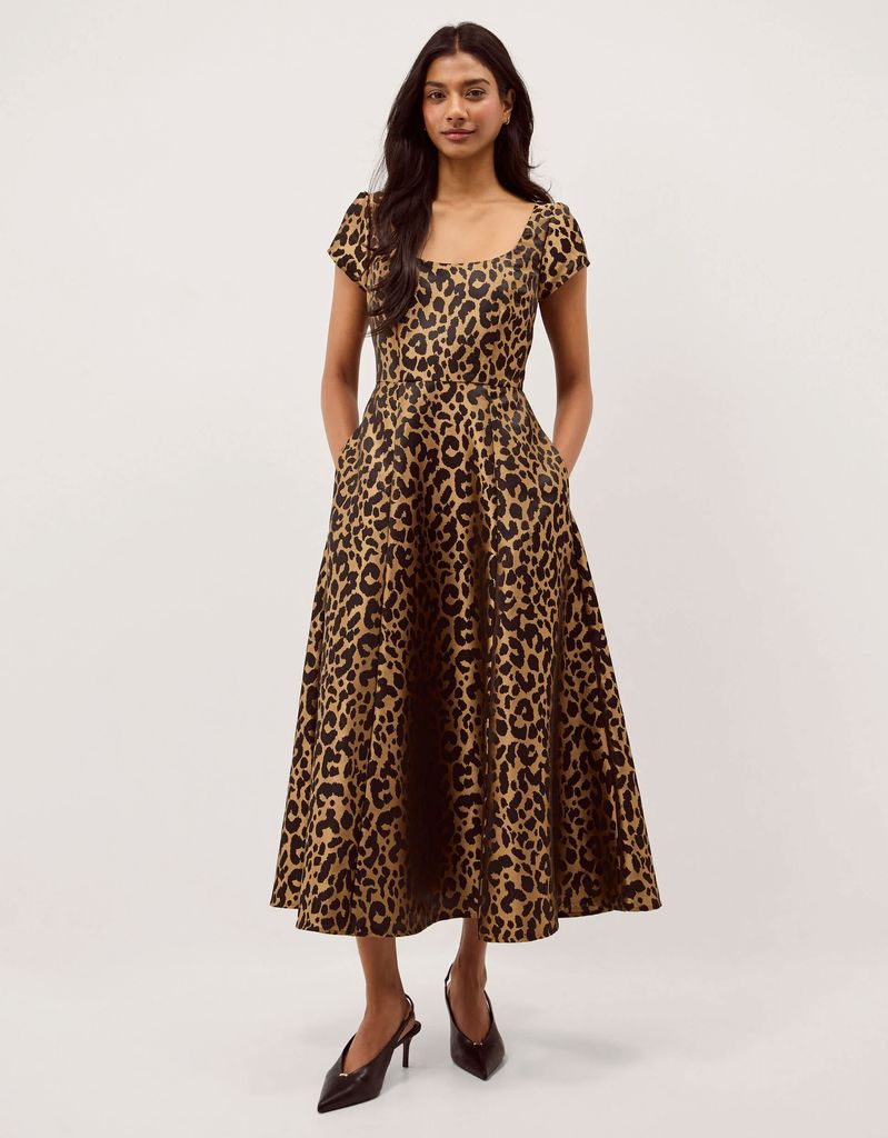 Monsoon Leopard Dress
