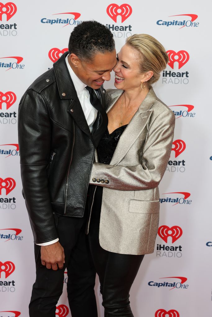  T.J. Holmes and Amy Robach attend iHeartRadio z100's Jingle Ball 2023 at Madison Square Garden