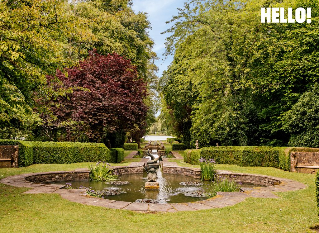 A view of the garden in Buscot Park
