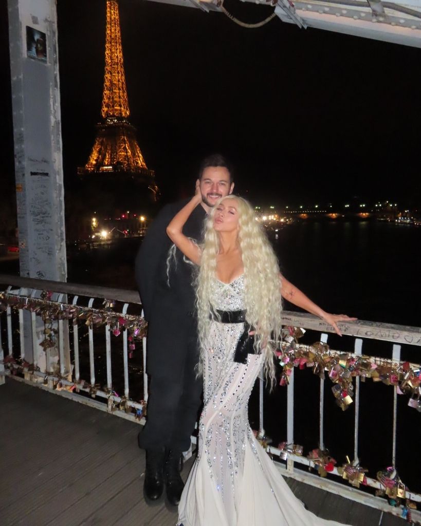 She has been engaged since 2014