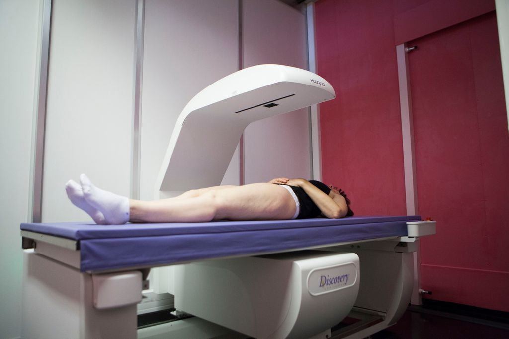 Part of the testing is to look at your DEXA scans