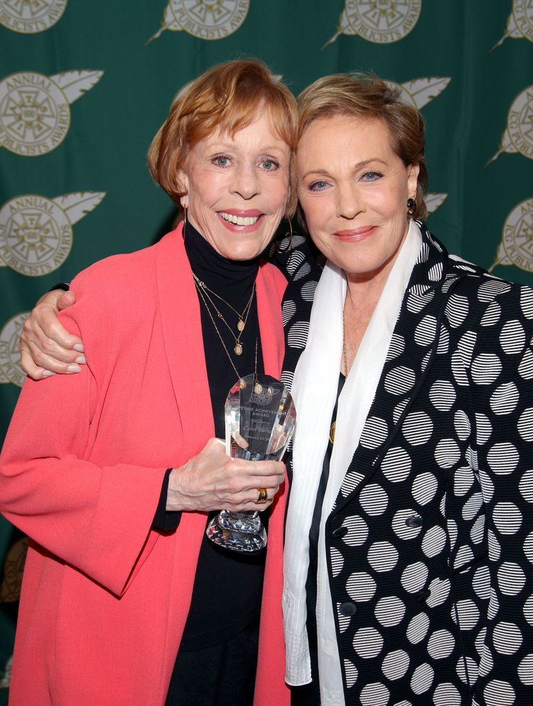 Carol Burnett and Julie Andrews attend the 49th Annual ICG Publicists Awards