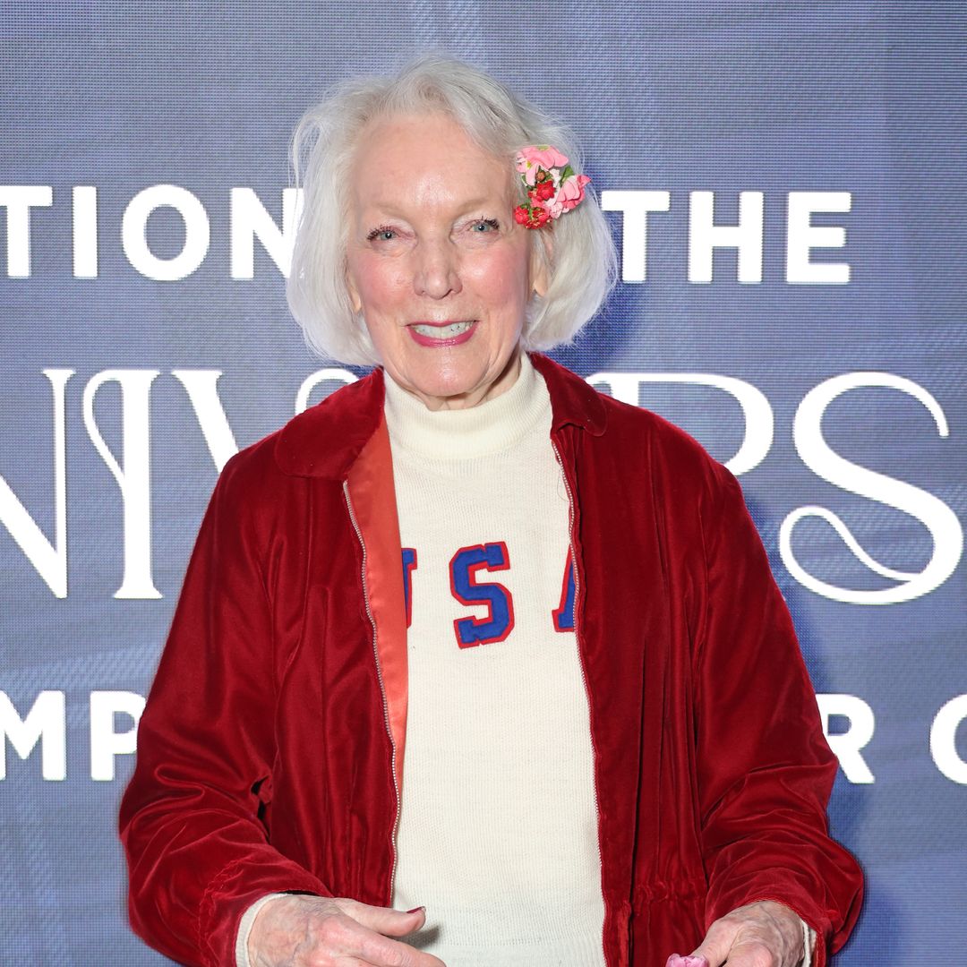 U.S. Olympian Tenley Albright speaks onstage at the 70th anniversary celebration of the 1956 Games on February 18, 2026 in Milan, Italy.