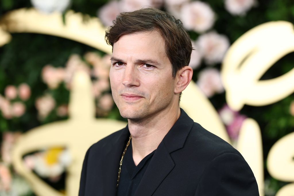 Ashton Kutcher attends the 2025 Disney Upfront at Javits Center on May 13, 2025 in New York City. 