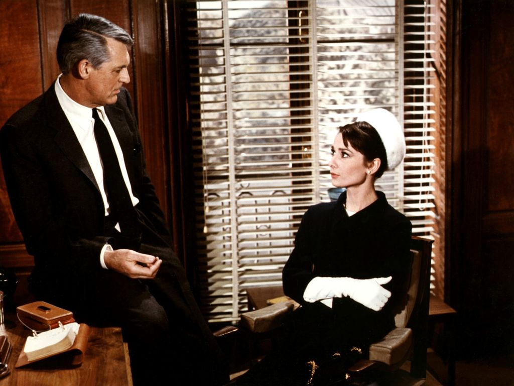 audrey hepburn cary grant charade