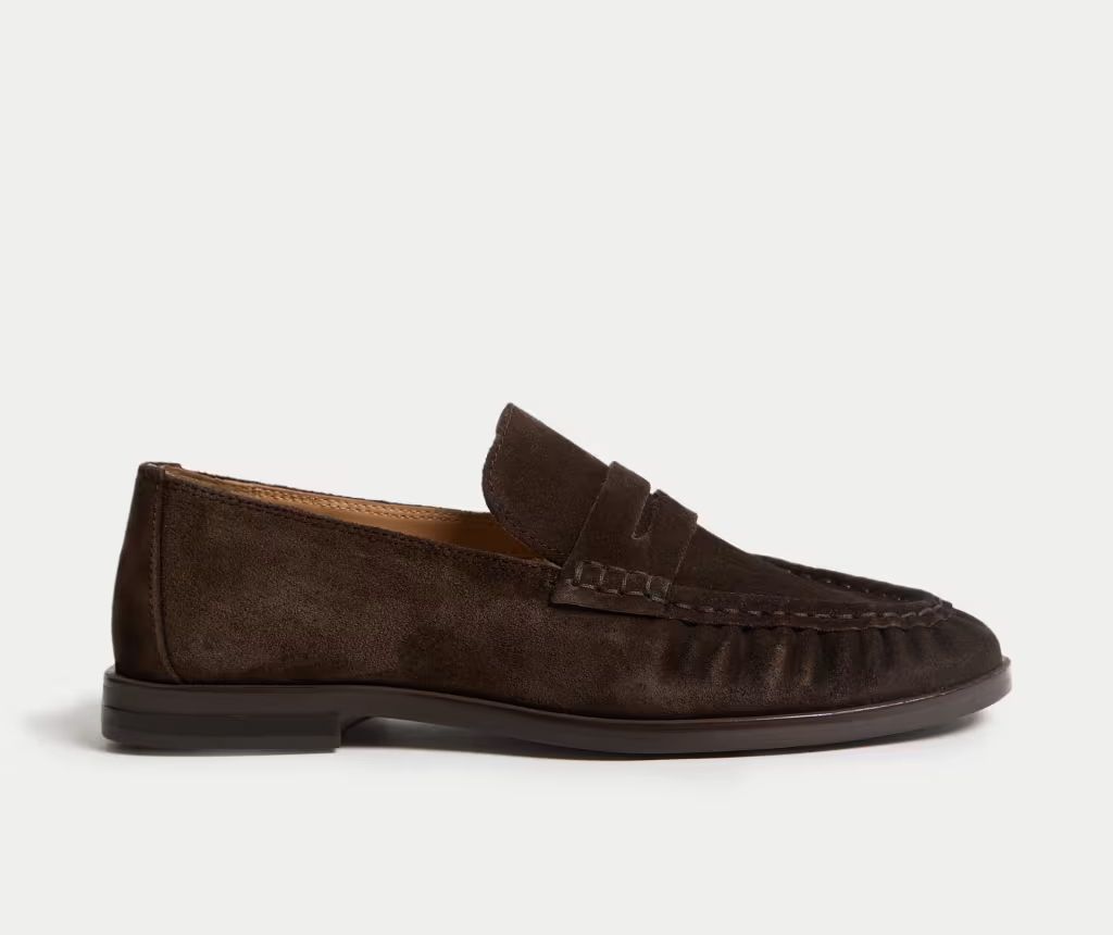 M&S suede loafers