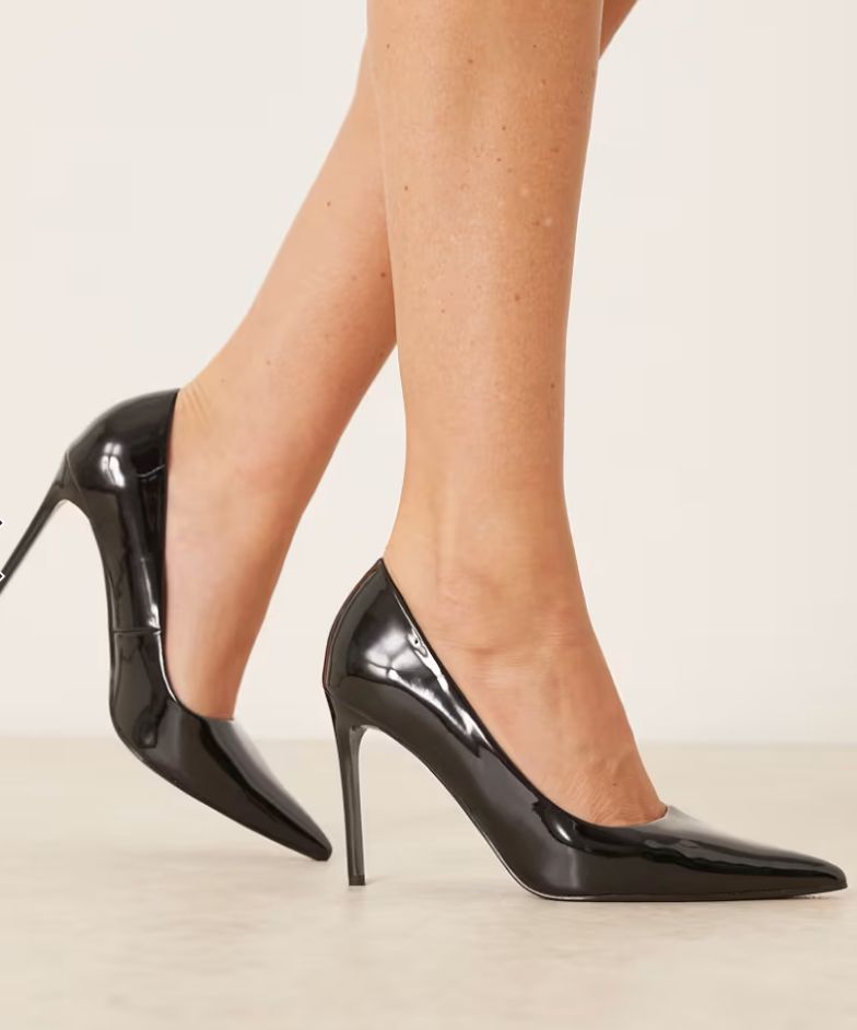 ASOS Design Paphos Pointed High Heeled Court Shoes