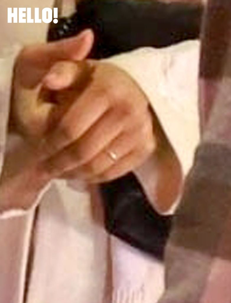 BGUK_3495074 - *PREMIUM-EXCLUSIVE* Beverly Hills, CA    Spider-Man actress Zendaya rocks a gold band and a cool new short hairstyle while she is spotted with film producer Josh Lieberman in Beverly Hills.

The Spider-Man actress kept things relaxed and understated, rocking a baggy white shacket layered over a simple top and paired with loose black trousers that gave off an easy, off-duty vibe. 

Zendaya was wearing what appeared to be a gold wedding band on her finger, instantly fueling speculation that she may have quietly tied the knot with her longtime partner and Spider-Man co-star Tom Holland.

The Emmy-winning star also debuted a cool new short haircut during the outing, her fresh, cropped style adding a chic edge to her casual look. 

Her latest sighting comes shortly after she made waves for her striking appearance alongside Robert Pattinson in a provocative shoot for Interview magazine, where Pattinson appeared almost unrecognizable in smeared lipstick and a matted blond wig.

Pictured: Zendaya

BACKGRID UK 18 FEBRUARY 2026