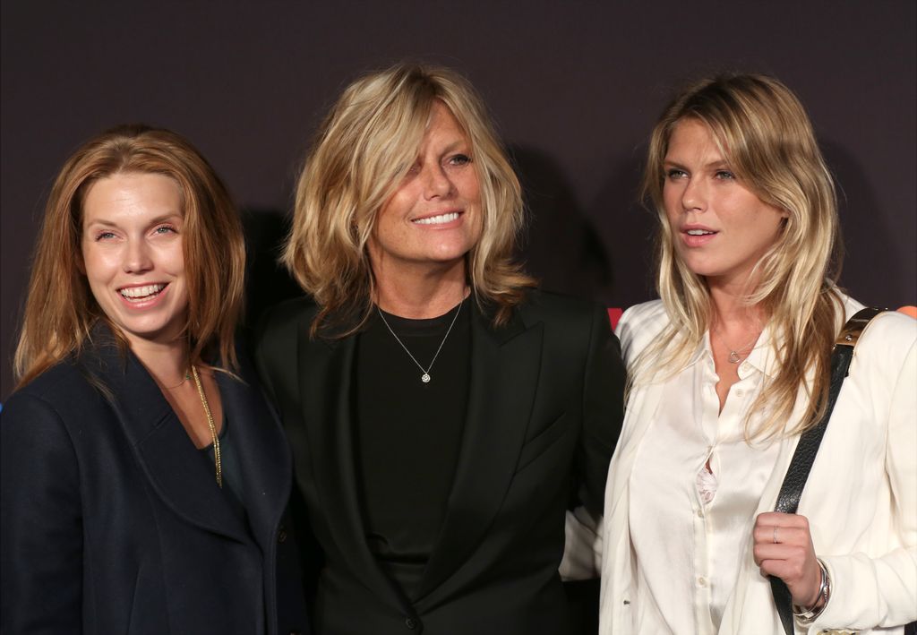 Theodora Richards, Patti Hansen and Alexandra Richards red carpet