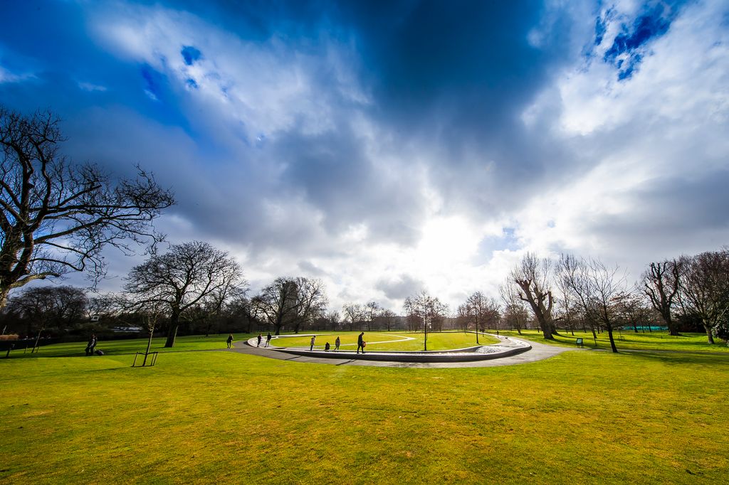 The memorial to Princess Diana (pictured in 2017) is located in Hyde Park
