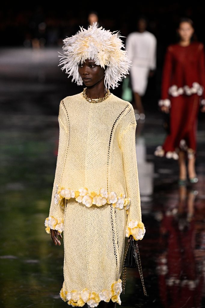 Butter yellow on the Chanel runway