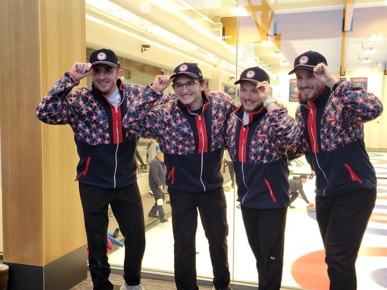 Team USA's men's curlers