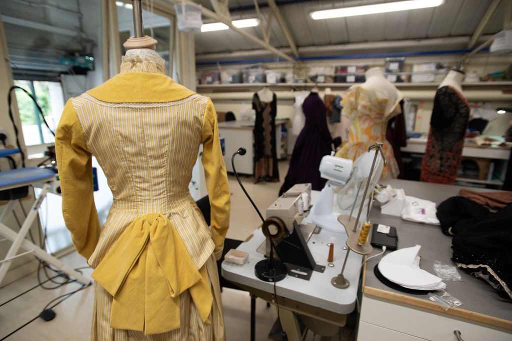 Some costumes are altered or made from scratch 