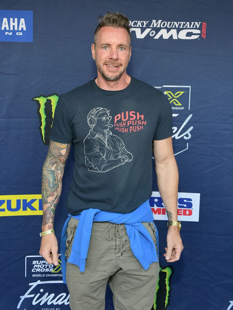 Dax Shepard attends the SuperMotocross World Championship Finals Celebrity Night at Los Angeles Memorial Coliseum on September 23, 2023 in Los Angeles, California. This event caps off the inaugural 31 event championship.