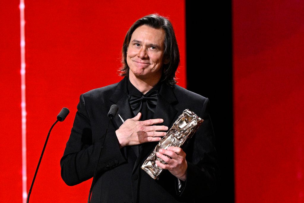 Jim accepted the Honorary Cesar Award on 26 February