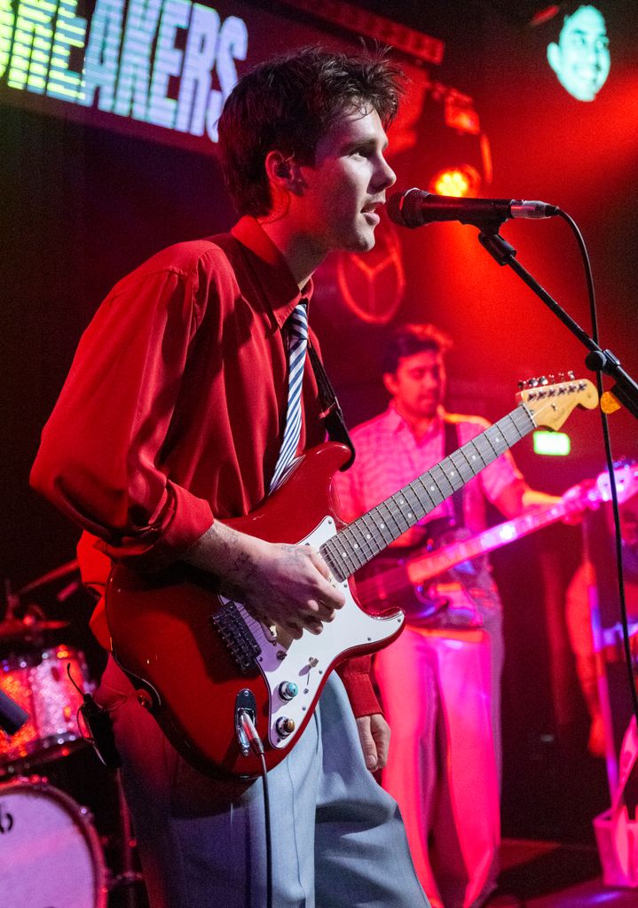 Cruz Beckham of Cruz Beckham & The Breakers performs during the first night of The Time For Your Love tour in Birmingham