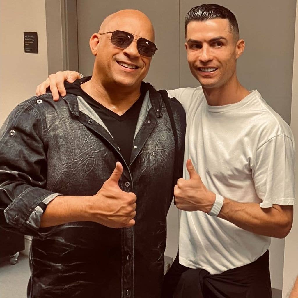 cristiano ronaldo vin diesel