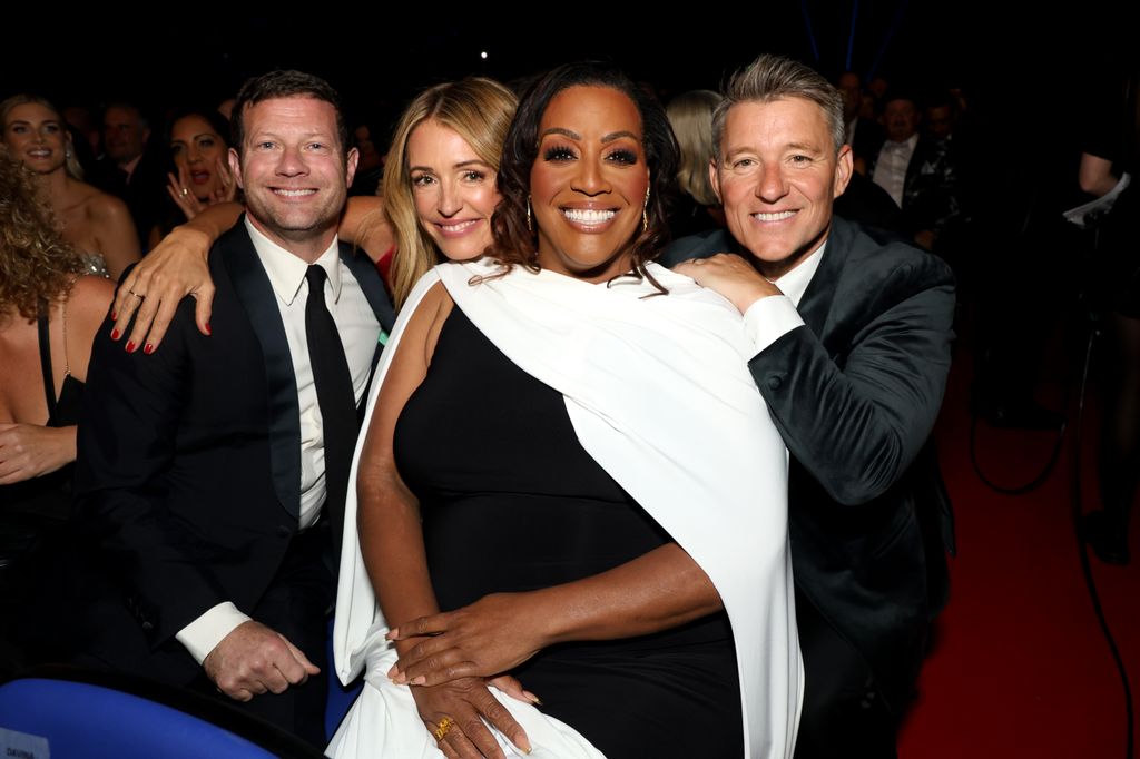Dermot O'Leary, Cat Deeley, Alison Hammond and Ben Shephard at the NTAs 2024 