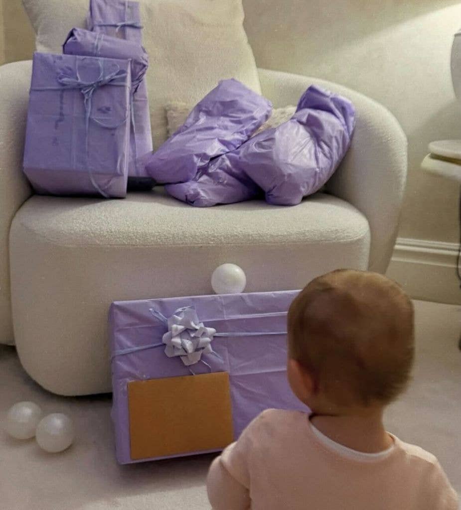 Palma looked pretty in pink on her birthday