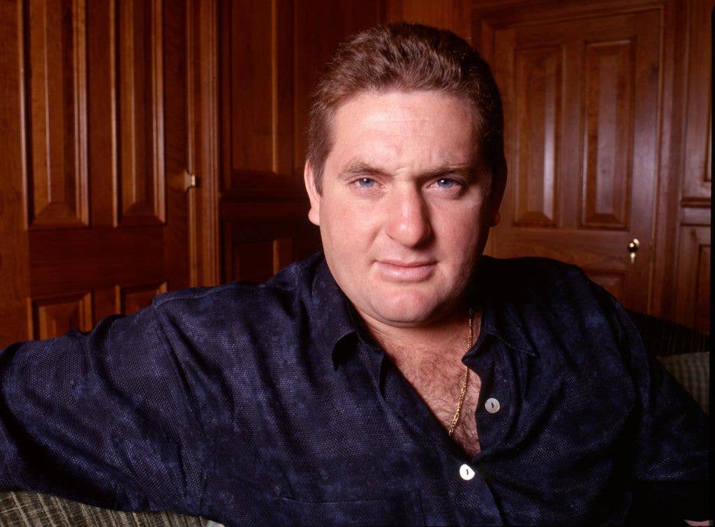 Chris Penn (1965 - 2006), portrait, London , United Kingdom, 1996.