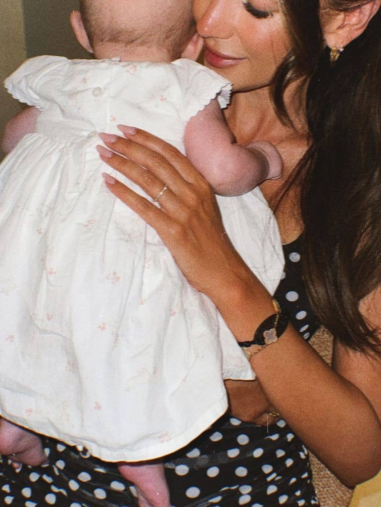 Michelle Keegan with her daughter Palma