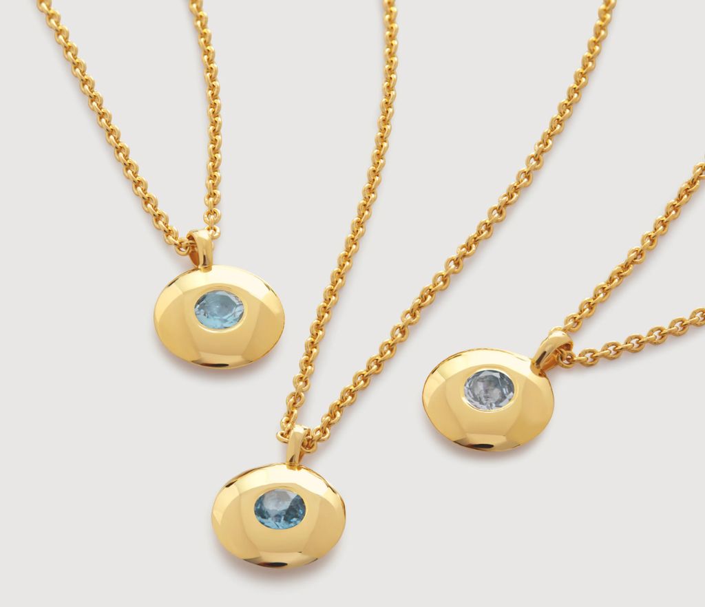 Monica Vinader Birthstone Necklace 