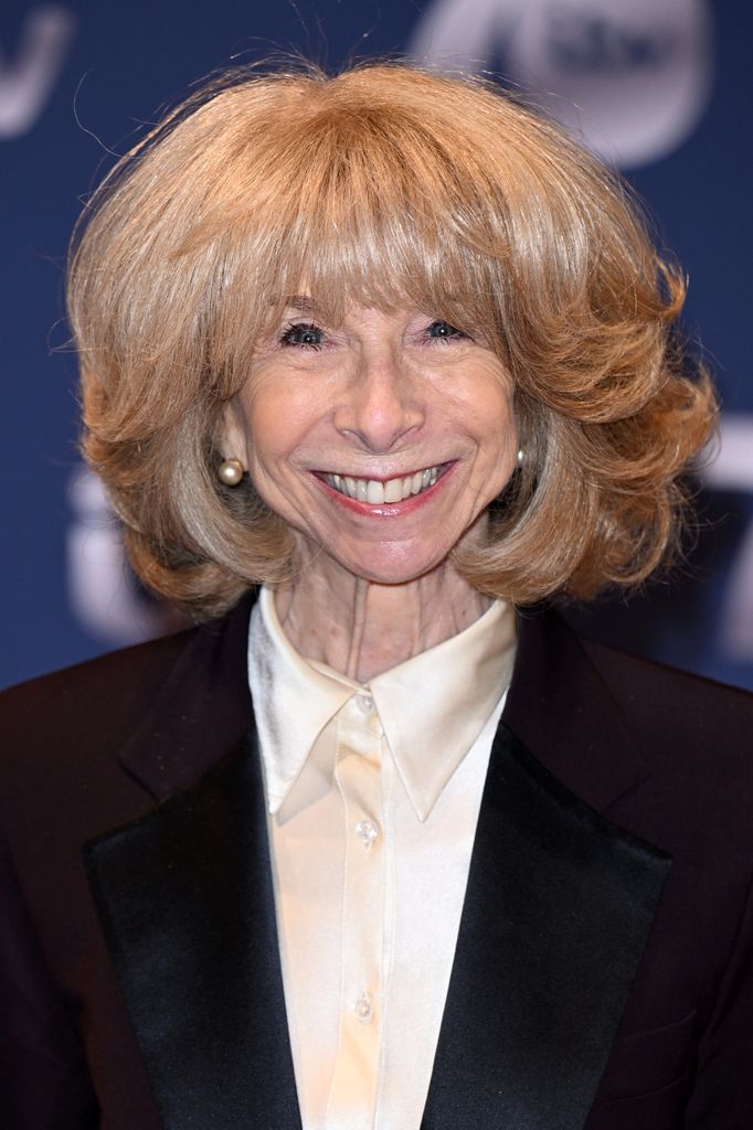 Helen Worth smiling at an ITV celebration