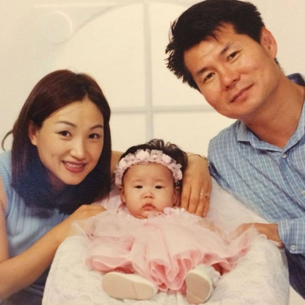 She shared how grateful she was for her family