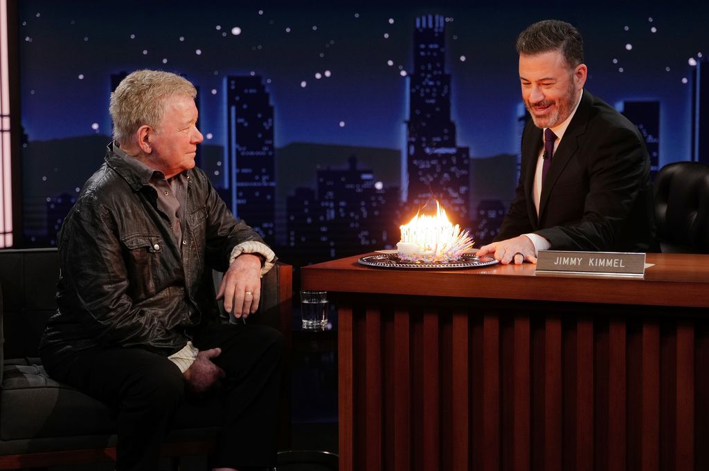 William on Jimmy Kimmel Live recently