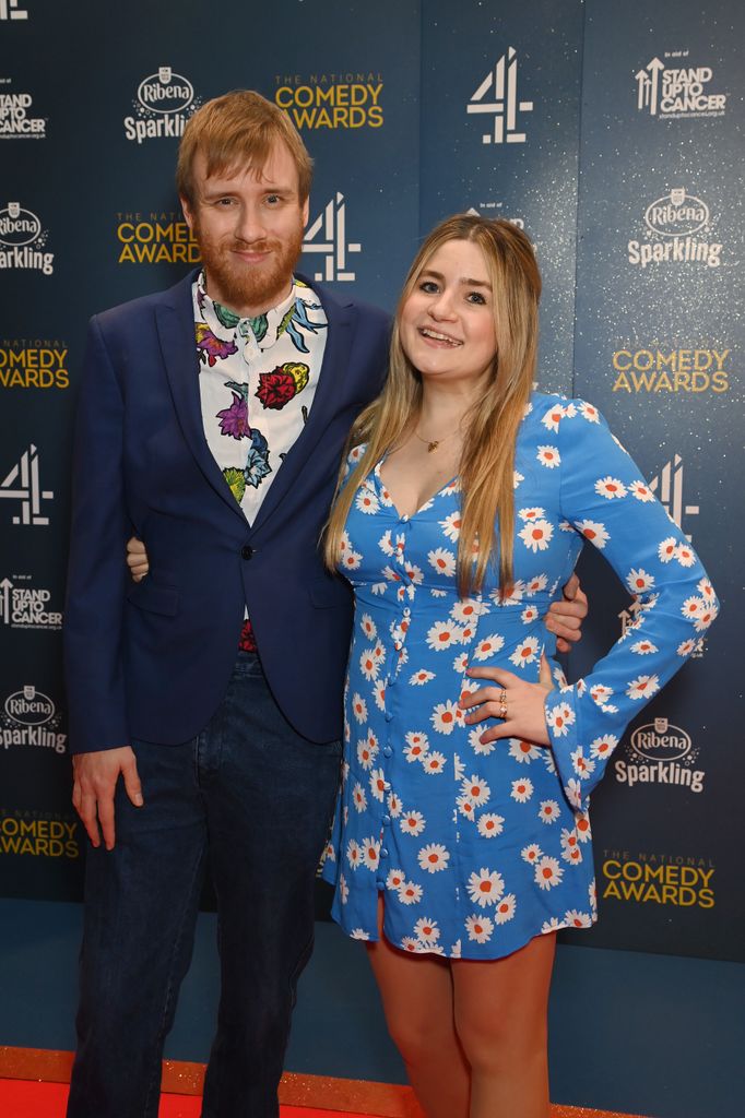 Bobby Mair and Harriet Kemsley attends 'The National Comedy Awards for Stand Up To Cancer airs on Channel 4 and All 4' on March 02, 2022 in London, England. (Photo by Dave J Hogan/Getty Images)